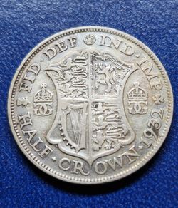 1932 Half Crown - George V Silver coin