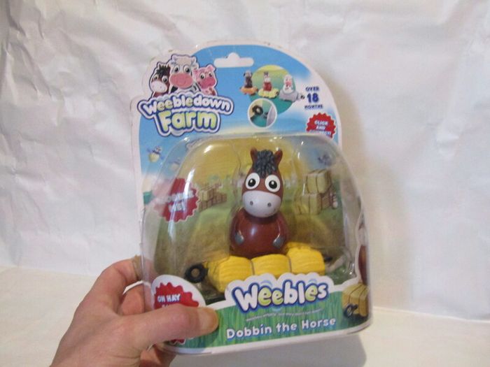 Weebles Dobbin The Horse Rare Hard To Find Brand New in Box