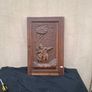 Large wood antique door frame postage possible Image 2