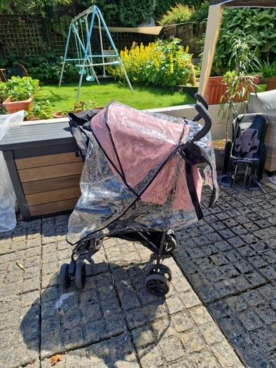 mamas and papas stroller with travel bag