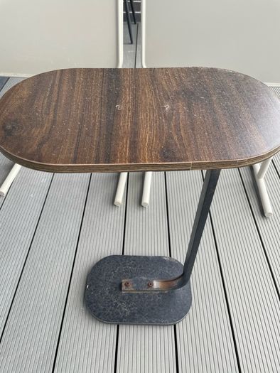 2 IKEA BJORKASEN laptop stands + 1 side table - rusty - EUR 5 for all