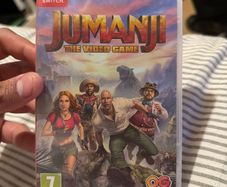 Sealed Jumanji the Video Game for Switch