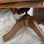 Solid Oak Vintage Directors Chair with robust spring action Image 4