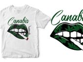 Lips canabis t-shirt