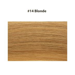 Micro Ring Hair Extensions 20" Double Drawn I Tip Remy Hair 25g - #14 Blonde