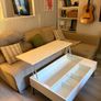 White Lift-Top Coffee Table with Storage Image 5