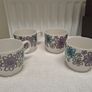 Vintage 4 stackable cups Image 6