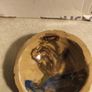 Pottery Trinket Dish May Green Image 3