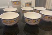 Vintage Steelite  international Albailite  England bows and jugs