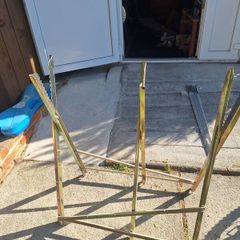 steel saw horse