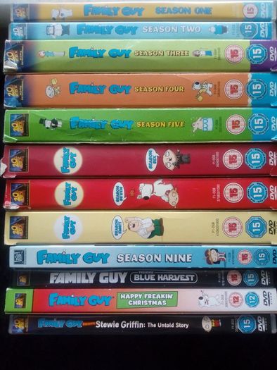 Family Guy Dvd's