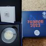 France 2 Euro Proof Coin 2023 - Rugby World Cup 2023 Image 3