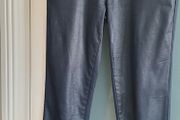 TREND by Miss Captain waxed navy skinny jeans Sz 38 (10/12UK) - Bnwot Rrp 79