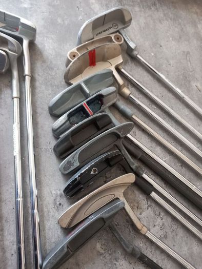 A selection of golf putters. Right handed clubs NOT SELLING SEPARATE