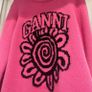 Ganni Womens Grapic Wool Jumper (Size M) Image 5