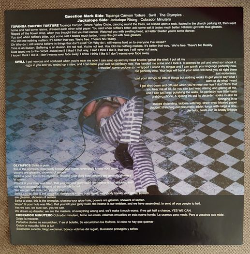 The Phantom Limbs - Random Hymns - White  Vinyl  - Mint