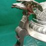 Vintage German Crystal Glass Beer Stein  / Tankard /  Lidded Image 6