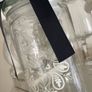 ShabbyChic Decorative Glass Storage with velvet Ribbon Image 5