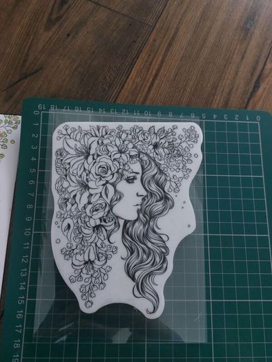 Large stamp- Natalie