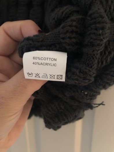 Charcoal grey cardigan