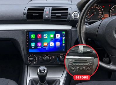 BMW 1 Series Apple CarPlay & Android Auto Radio