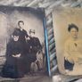 8 tintype antique photos, 1800s, playing card sized, post 4e D18 Image 7
