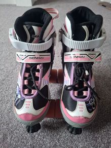Girls Roller Skates EU size 33 - 36, UK size 1 - 3.5
