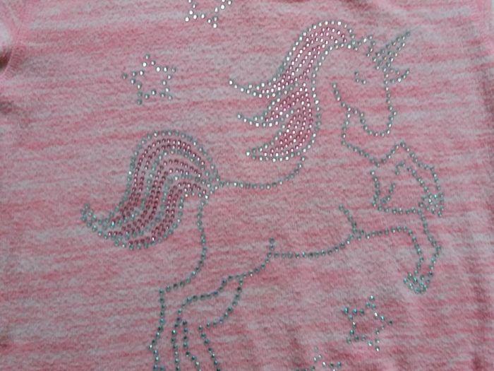Girls bluezoo debenhams unicorn  hoodie 8-9yo