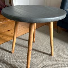 Concrete side table