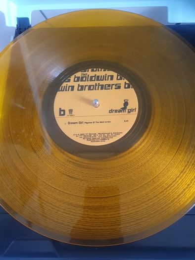Baldwin Brothers - Dream Girl 12" Yellow Vinyl 2002