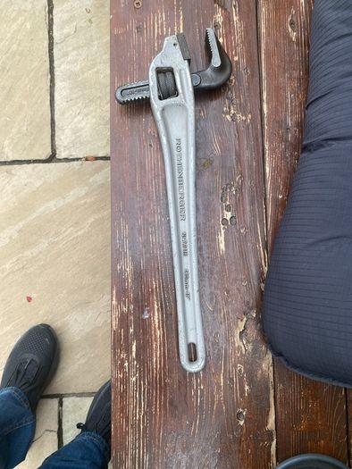 Rothenberger Offset Pipe Wrench 18"