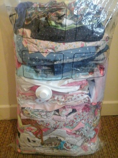 baby girl big clothes bundle