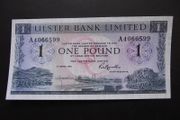 1976 Ulster Bank UNC 1 Pound. Nice Number A4066599