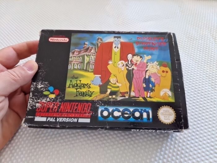 The Addams Family Pugsley s Scavenger Hunt Snes Super Nintendo Arcade Retro Games Original
