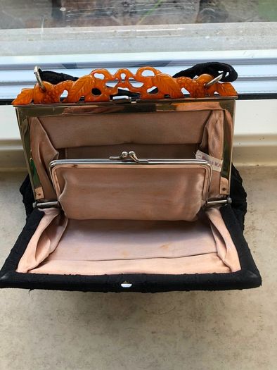 Vintage black bag