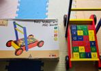 Wooden Tildo baby walker ABC blocks early learning