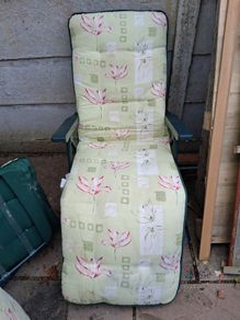 3 x Garden Chair Lounger