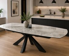 Brand new ceramic extending dining table