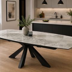 Brand new ceramic extending dining table