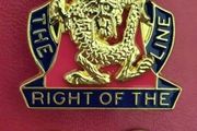 Us army, 14th infantry regiment, unit badge.