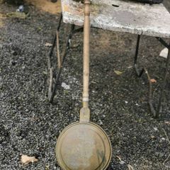 Old Brass Bed Pan 19th century