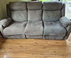 3 seater couch and armchair (recliner)