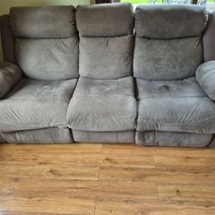 3 seater couch and armchair (recliner)