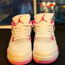 Women Jordan Trainers Size EU 38 White Pink Image 2