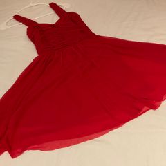 Girls stunning red dress New Look Age 10 11