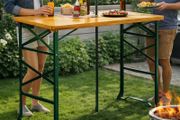 2-in-1 Picnic Garden Table height adjustable