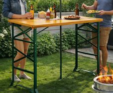 2-in-1 Picnic Garden Table height adjustable