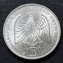 1970 Unc Germany F Silver 5 Deutsche Mark Ludwig Van Beethoven Image 2