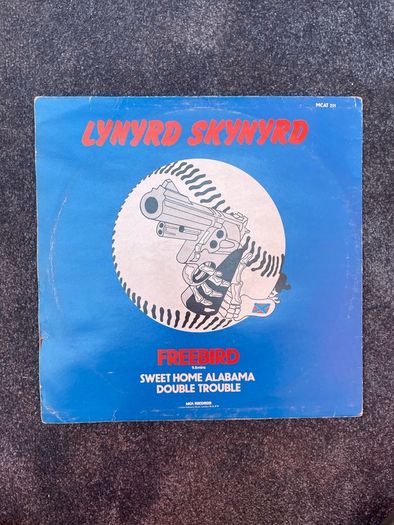 12" Vinyl Single: Lynyrd Skynyrd - Freebird, Sweet Home Alabama, Double Trouble