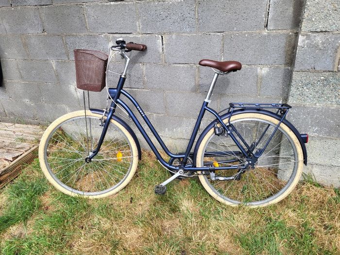 ELOPS 520 city bike dark blue